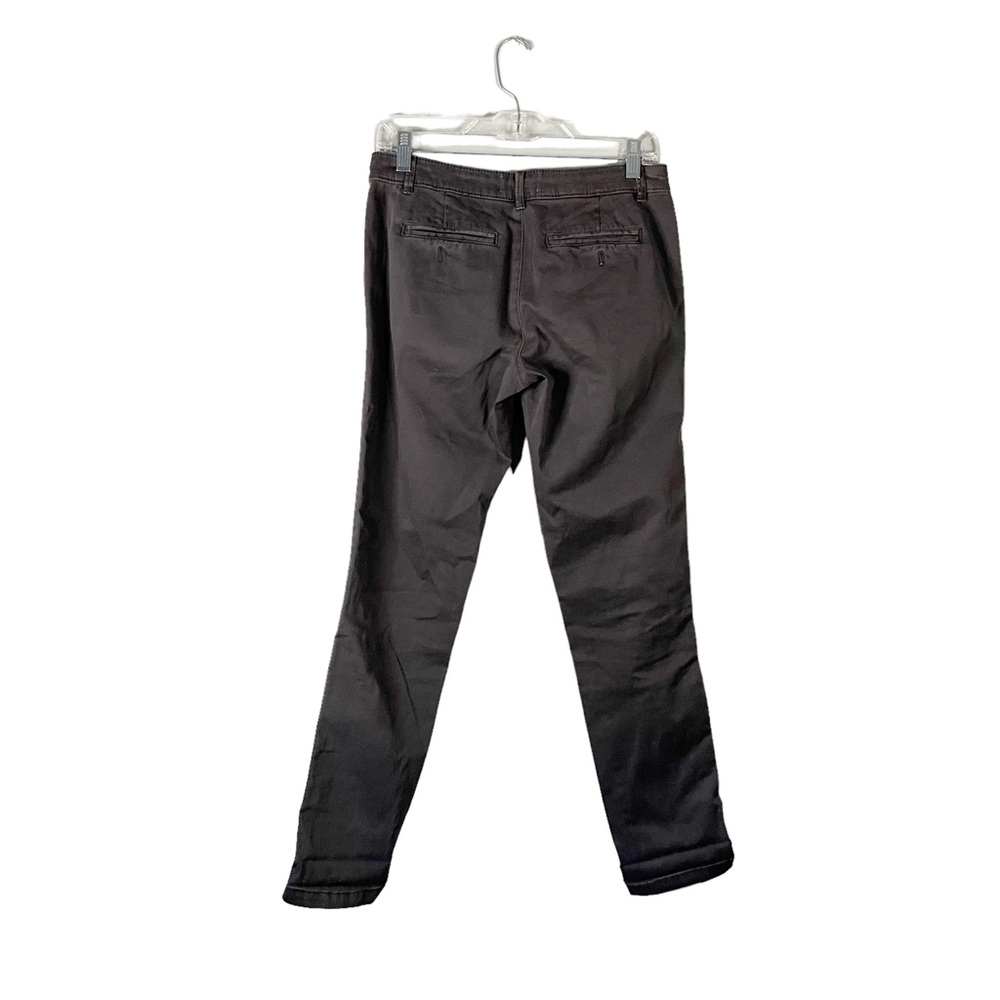 Chino by Anthropologie Dark Grey Boho Casual Relaxed Fit Chino Pants Size 25 - Picture 2 of 6